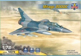 Scale model  Mirage 2000C multirole jet fighter (ONLY PLASTIC, DECALS, PE +INSTRUCTION)