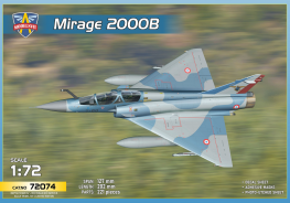 Scale model  Mirage 2000B operational trainer