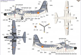 Макети  SHU-16B "Albatross" (Spain/Chili Air Force)