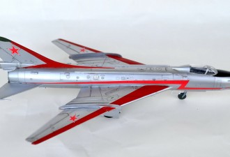 Scale model  S-22I(Su-7IG) variable wing geometry