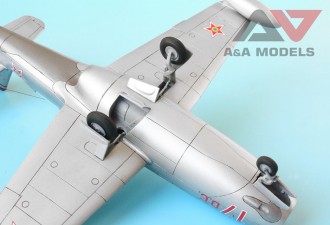 Scale model  Yak-23 DC training fighter