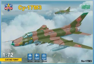 Scale model  Su-17M3 advanced fighter-bomber (re-release)