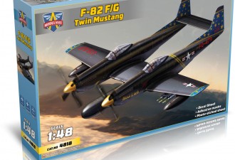 Scale model  F-82F/G "Twin Mustang"