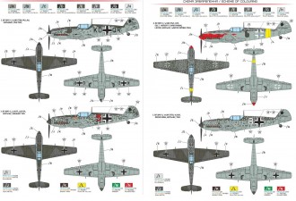 Scale model  Messerschmitt Bf.109T Carrier based fighter-bomber