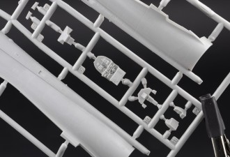 Scale model  Mirage 2000N with ASMP missile