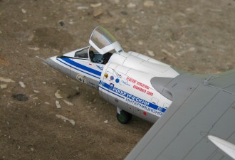 Scale model  Myasishev M-17 "Stratosphera"