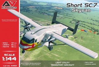 Scale model  Short SC.7 "SkyVan"