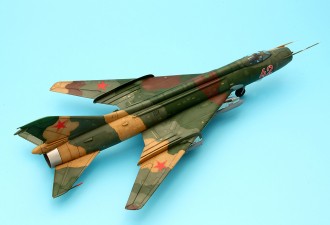 Scale model  Sukhoi Su-17 Serial