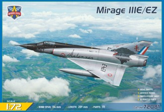 Макети  Mirage IIIE/EZ fighter-bomber
