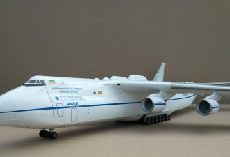 Scale model  An-225 "Mriya" Superheavy transporter (Re-release)