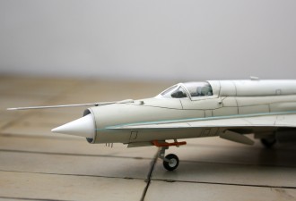 Scale model  Analog A-144-1 (MiG21 prototype #1)