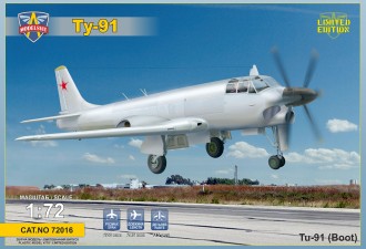 Scale model  Tu-91 "Boot" Naval attack aircraft (upgraded re-release)