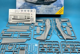 Scale model  C-123B/K "Provider" military transporter