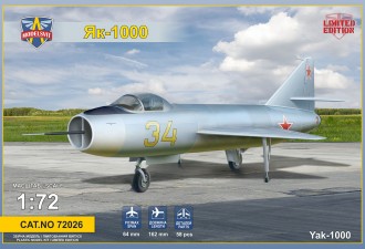 Scale model  Yak-1000 Supersonic demonstrator