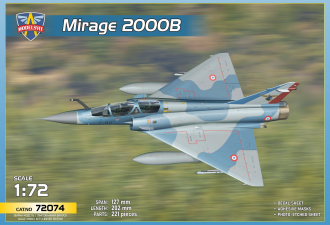 Scale model  Mirage 2000B operational trainer