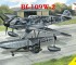 Scale model Messerschmitt Bf.109W-2 + beach trolley