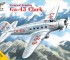 Scale model GA-43 "Clark" airliner (Swiss Air)