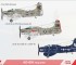 Scale model AD-5W "SkyRaider" attack aircraft