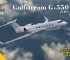 Scale model Gulfstream G-550 (E-8D) "JSTARS" testbed aircraft